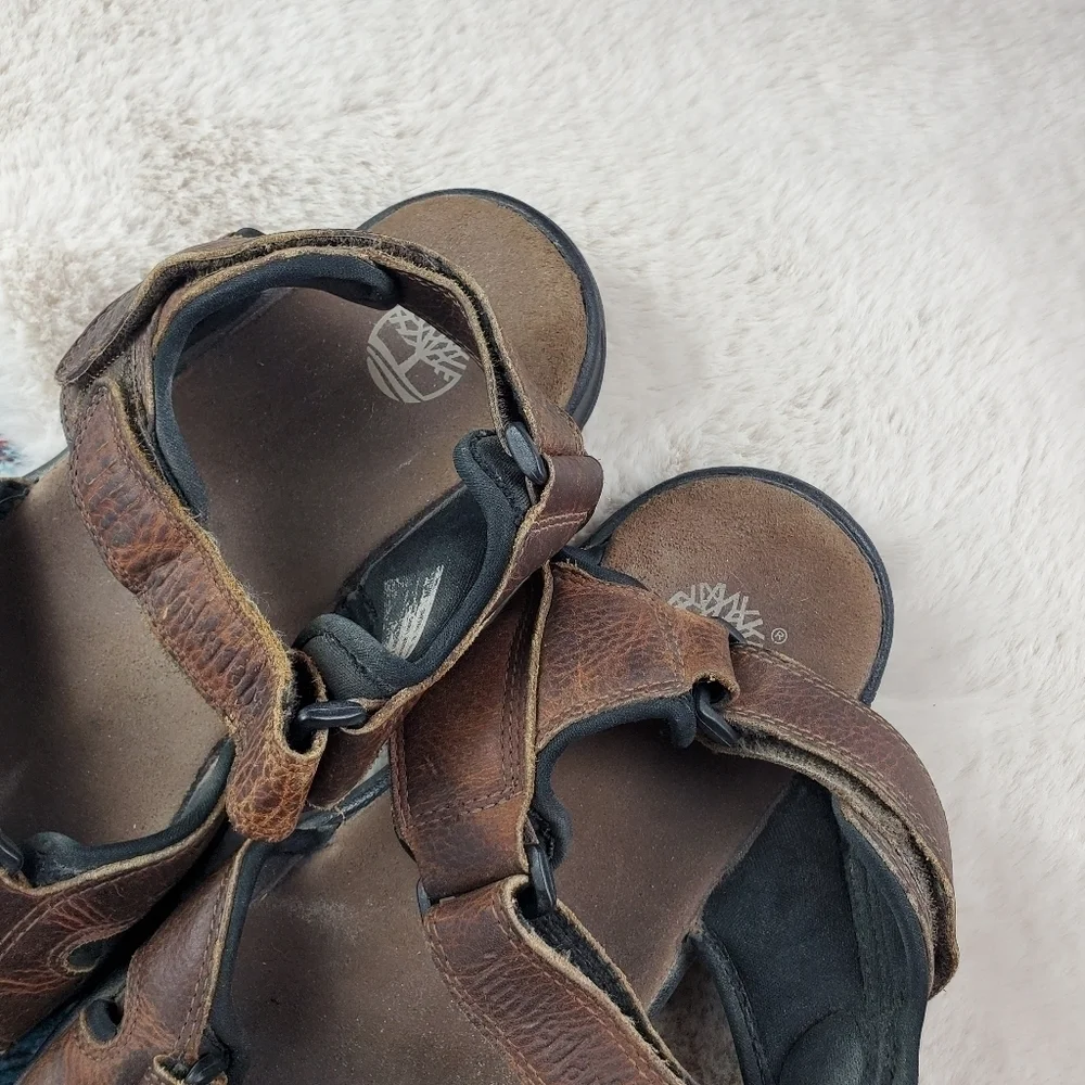 Timberland Breakwater Men’s Size 10M Leather Sandals